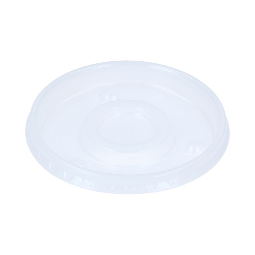 [PT0010-CJ30] TAPA LLANA CLEAR C/H VASO 12 30/100 - CJ30