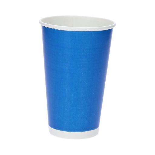 [PV0119-CJ1000] VASO 12 OZ PAPER PLUS AZUL 20/50 - CJ1000